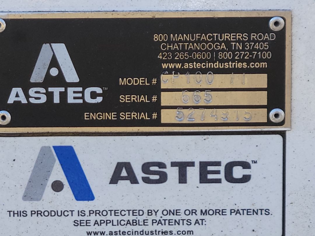 2022 ASTEC CP100 11 - Image 19